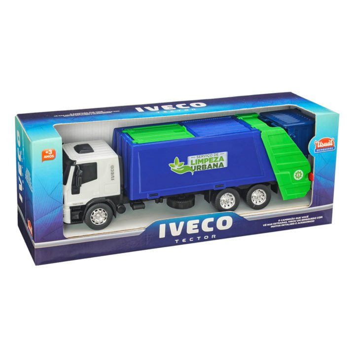 BRINQUEDO IVECO TECTOR COLETOR - GTIN/EAN/UPC 7898300573422