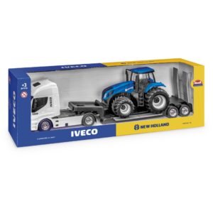 usual-brinquedos-produtos-REF 589 CAIXA NEW HOLLAND AGRICULTURE T8 PLATAFORMA