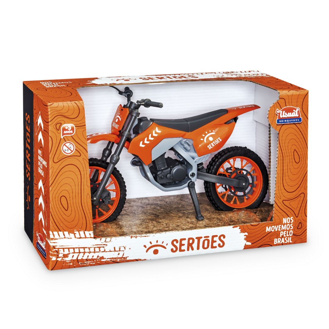 Moto Cross Sertões - Usual Brinquedos