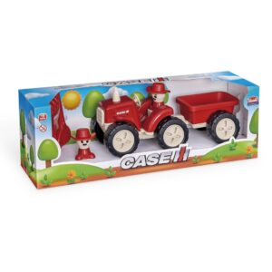 usual-brinquedos-produtos-Ref 623 CASE TRATOR Jr BASCULANTE Caixa