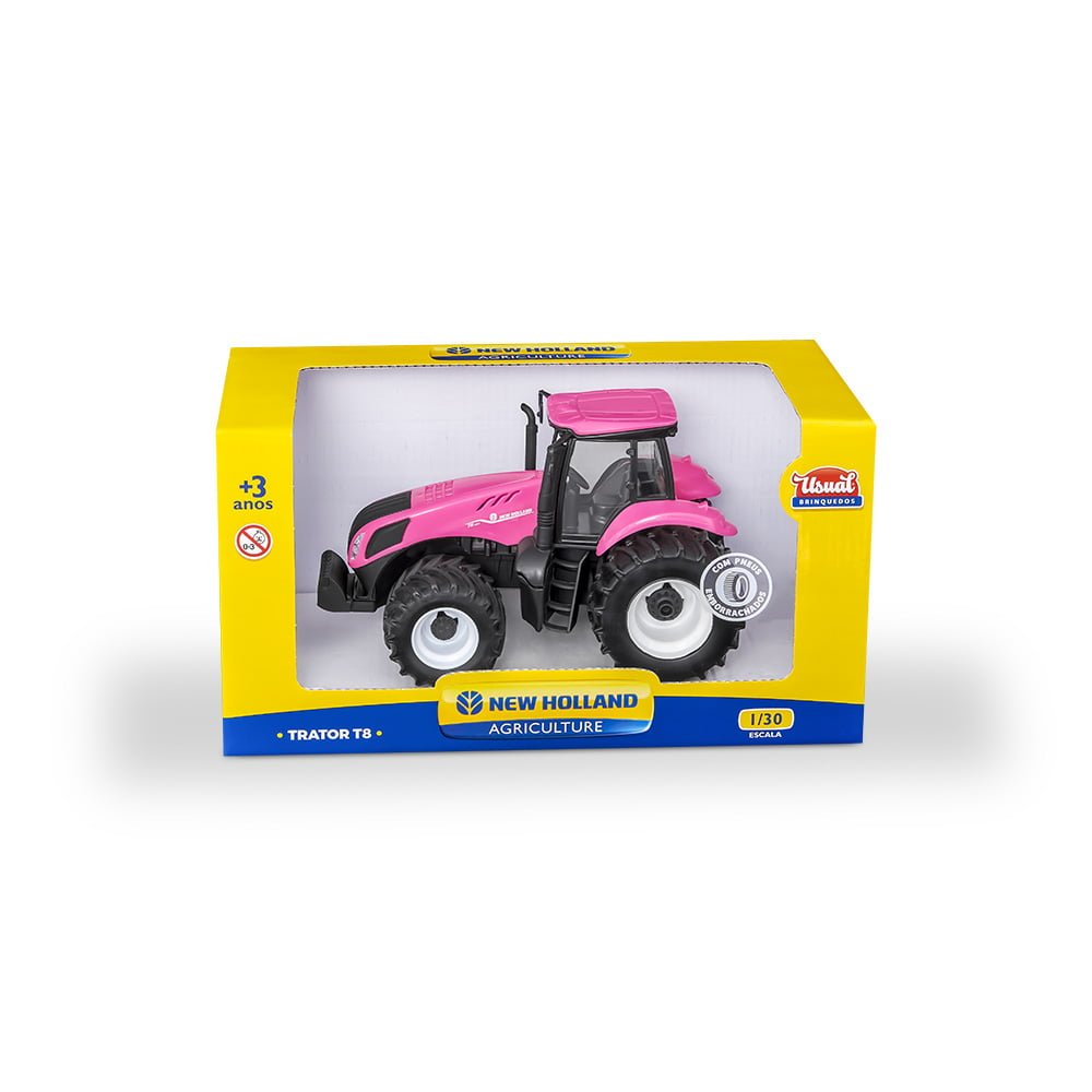掠*子様 希少　RICHARD & LINDA THOMPSON　8CD 限定B New Holland Agriculture Trator T8 Rosa - Usual Brinquedos