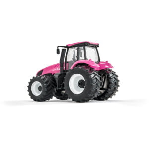 trator new holland rosa
