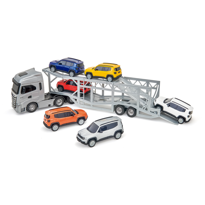 Iveco S-Way Cegonha Jeep Renegade C/6 - Usual Brinquedos