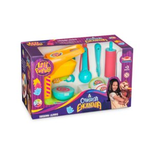 USUAL BRINQUEDOS - SBT - FABRIQUINHA LOLIPOPUS KIT MASSA MODELAR A CAVERNA ENCANTADA - REF 702