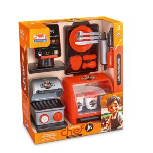 USUAL BRINQUEDOS - GERACAO CHEF JR. CHURRASCARIA MASTER KIT - REF 845