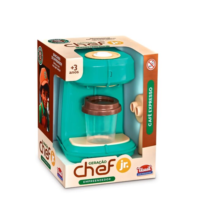 USUAL BRINQUEDOS - GERACAO CHEF JR. MAQUINA DE CAFE - REF 841