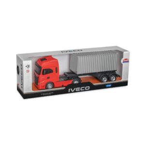 USUAL BRINQUEDOS - IVECO S-WAY TOCO CONTAINER - REF 828
