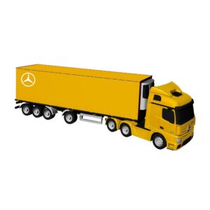 USUAL BRINQUEDOS - MERCEDES BENZ ACTROS BAU REFRIGERADO - REF 833