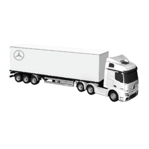 USUAL BRINQUEDOS - MERCEDES BENZ ACTROS RODOTREM BAU - REF 832