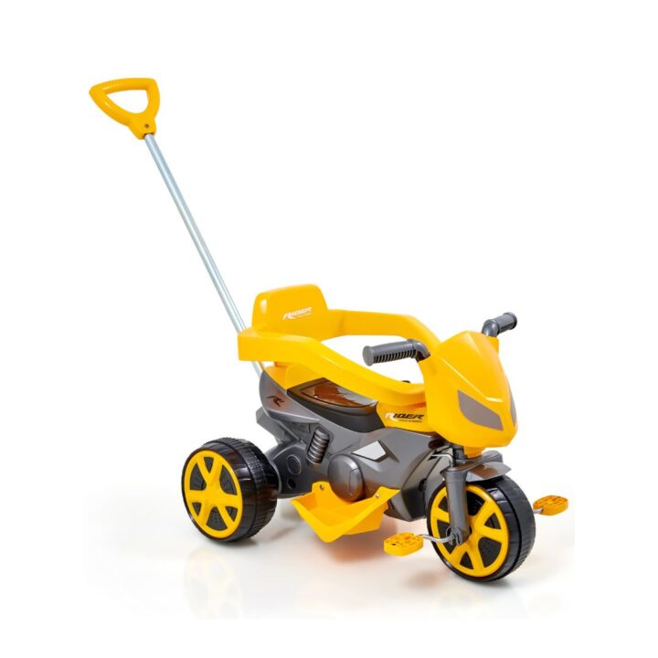 USUAL BRINQUEDOS - USUAL MOTO RIDER BABY ANDADOR - AMARELO - REF 897