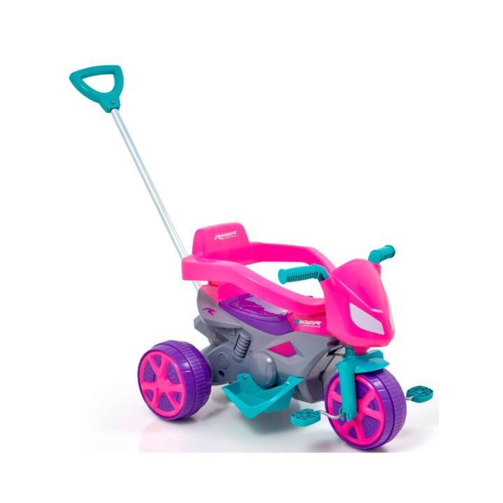 USUAL BRINQUEDOS - USUAL MOTO RIDER BABY ANDADOR - ROSA - REF 898