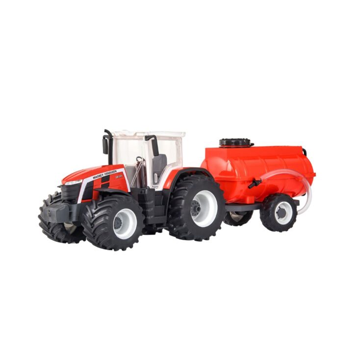 USUAL BRINQUEDOS - TRATOR MASSEY FERGUSON MF8S TANQUE - REF 860
