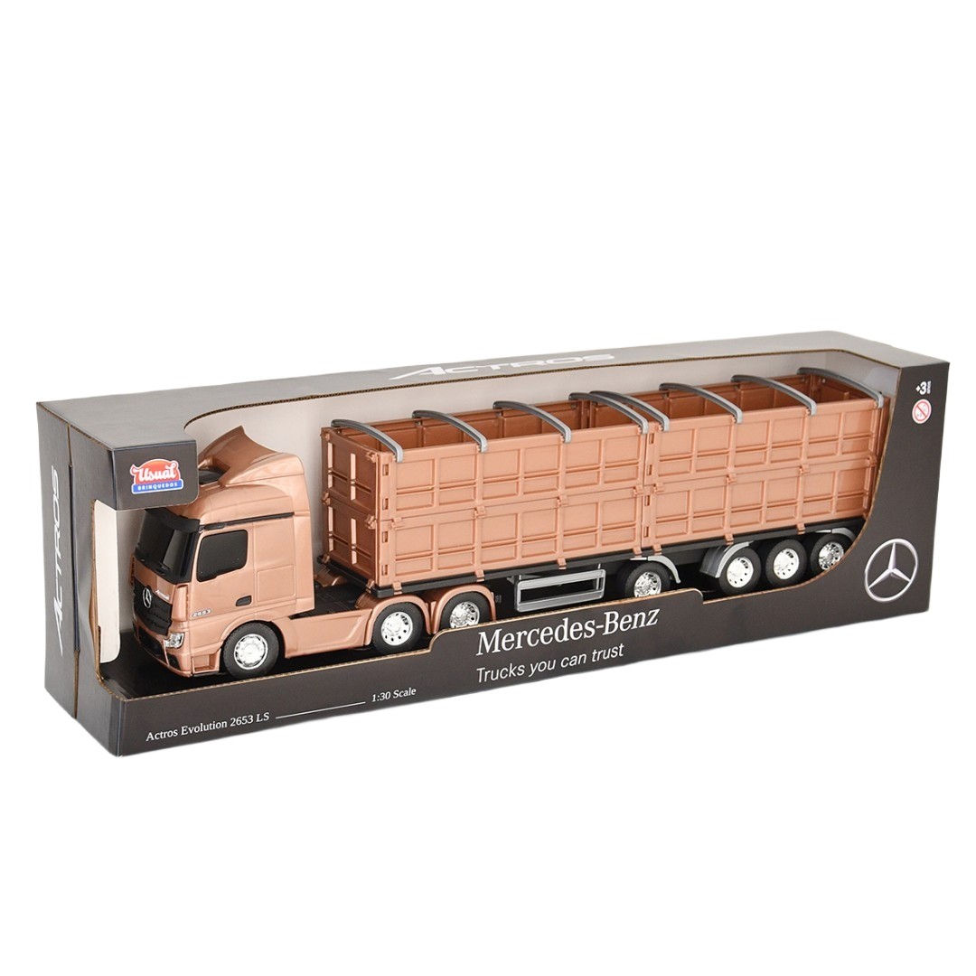 Mercedes Benz Actros Graneleiro - Usual Brinquedos