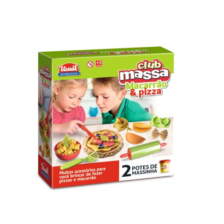 USUAL BRINQUEDOS - CLUB MASSA MACARRAO & PIZZA- REF 714