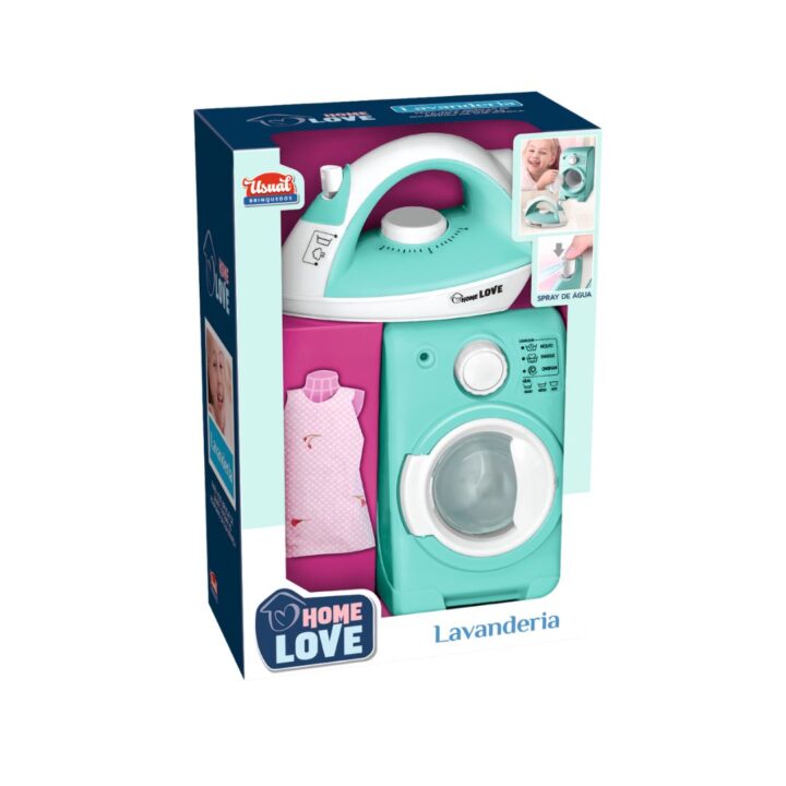 USUAL BRINQUEDOS - HOME LOVE KIT LAVANDERIA - REF 727