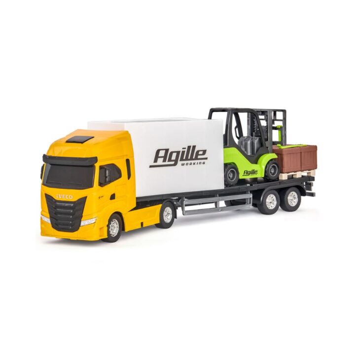 USUAL BRINQUEDOS - IVECO S-WAY C EMPILHADEIRA - REF 755