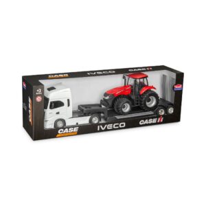 USUAL BRINQUEDOS - IVECO S-WAY PLATAFORMA TRATOR MGNUM CASE - REF 689